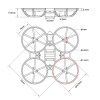 15825 7 frame betafpv meteor75 air brushless whoop clear orange