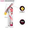 15963 3 battery gnb gaoneng lihv 2s 7 6v 550mah 100c xt30 long