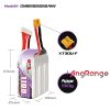 16020 3 battery gnb gaoneng lihv 6s 22 8v 1100mah 60c xt30
