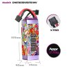16056 3 battery gnb gaoneng lihv 4s 15 2v 3000mah 120c xt60