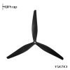 16761 1 propeller hqprop 15x7x3 3 blade 15 black 1ccw 1cw