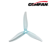 18167 propeller gemfan fury 5128 0 3 blade 5 1 clear blue 2cw 2ccw