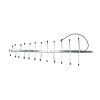 18413 long range antenna maple wireless log periodic sma male 470 1020mhz