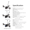 18512 6 fpv drone hglrc rekon y6 5 inch elrs moonlight kit hd
