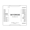 18551 2 receiver skydroid r12 pro special for h12 pro