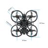 20672 3 fpv drone flywoo flylens 75 hd walksnail 2s bnf elrs 2 4g v1 4