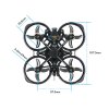 20678 3 fpv drone flywoo flylens 75 hdzero 2s elrs 2 4g v1 4