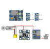 22083 2 servo mateksys pdb with 4a bec 5 5 36v to 5 8 2v