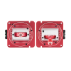 22203 ag02 cnc hall gimbals set radiomaster throttle and centering red