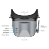 23298 5 goggles betafpv vr04