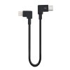 6507 usb cable startrc nylon 30cm type c to lightning for dji rc n1