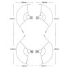 6612 3 propeller guard startrc for mini 2 se mini 2 mavic mini mini se