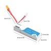 8610 2 battery betafpv lipo 3s 11 1v 300mah 45c s version xt30 2pcs