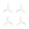 9327 4 propellers gemfan 35mm 3 blade 1 0mm shaft 4pcs white