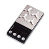 9348 5 propellers gemfan 31mm 3 blade for 65mm frame 1 0mm shaft black 4pcs