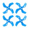 9399 2 propellers gemfan 40mm 4 blade 1 5mm shaft hole 4pcs