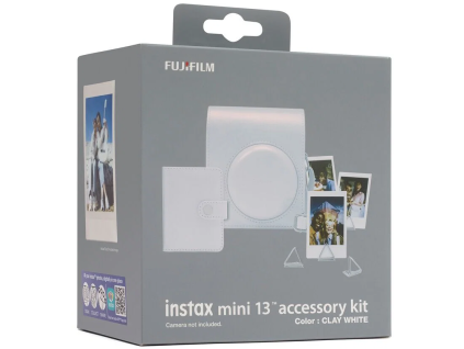 Fujifilm Instax mini 13 ACCESSORY KIT Clay White
