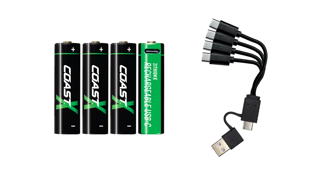 Coast ZITHION-X USB-C baterie