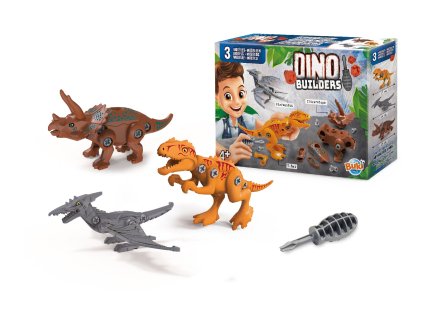 260 dinobuilders stavebnice 3 dinosauru