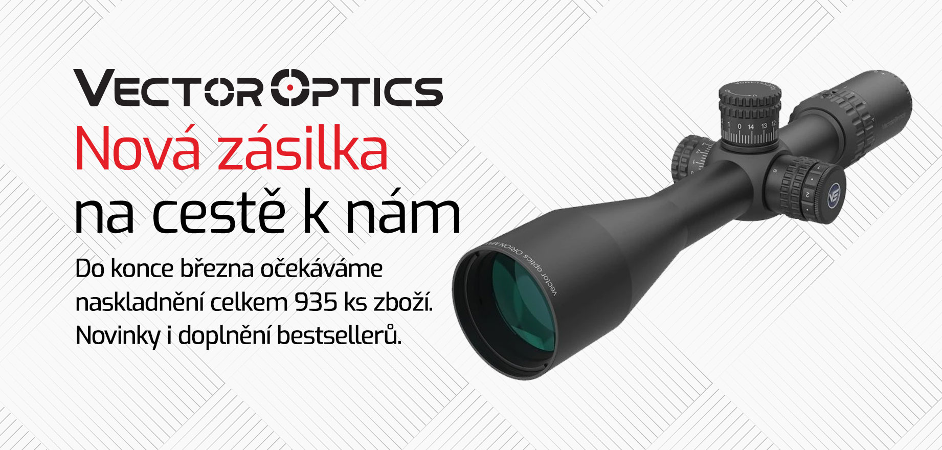 Vector nová zásilka zboží