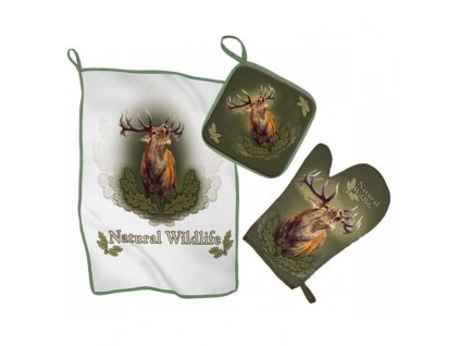 WildZone kuchyňský set jelen
