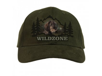 Wildzone kšiltovka Jezevčík zelená