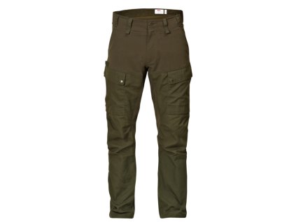 Kalhoty fjalraven lappland hybrid trousers M olivové