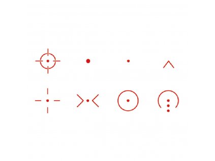 Vector Optics kolimátor Omega 8 Reticle 01