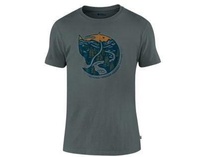 87220 fjallraven triko šedé fox