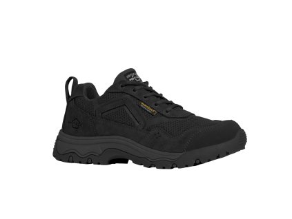 Pentagon nízké černé boty suede