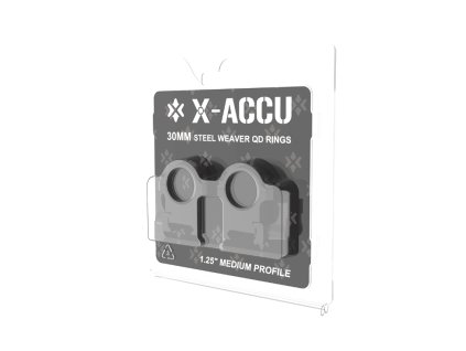 XASR-SQ12 30mm steel  qd weaver rings