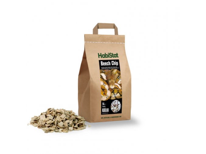 Habistat Beech Chips Substrate hrubý 5 l (1)