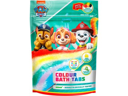 Paw Patrol farbiace tablety do kúpeľa 9x16 g