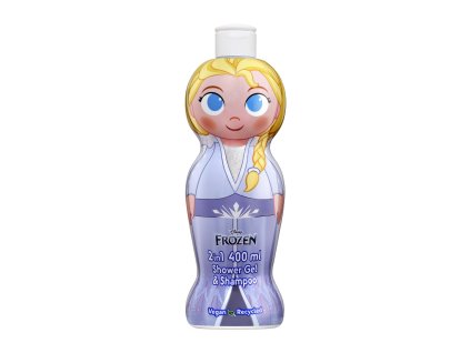 Frozen II Elsa 1D sprchový gél a šampón 400 ml  6ks/1ktn