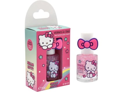 Hello Kitty lak na nechty s prsteňom 18ks/1ktn