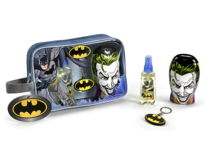 Batman toaletná taška + EDT 90 ml + pena do kúpeľa a šampón 300 ml
