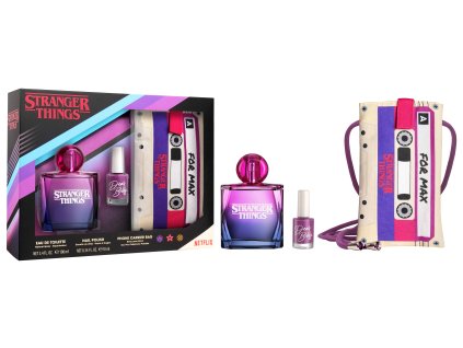 Stranger Things darčekový set EDT 100 ml + lak na nechty + puzdro na mobil  4ks/1ktn