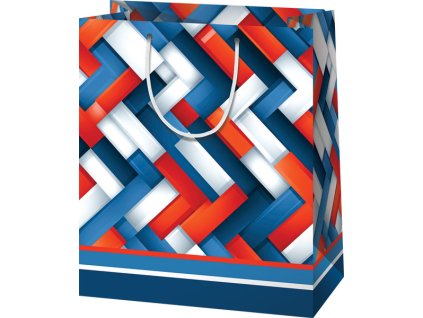 Darčeková taška A4 Farebné vzory