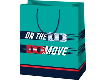 Darčeková taška A4 -Autíčka