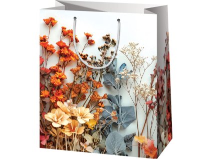 Darčeková taška - lúčne kvety A5