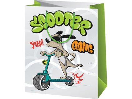 Darčeková taška A4 Scooter