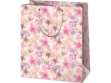 Darčeková taška CD Ružové kvety