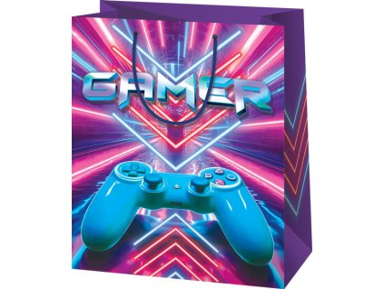 Darčeková taška - fialová,GAMER A4