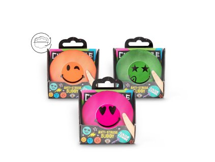 Antistresová loptička MIX farieb 12ks/1ktn