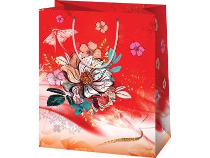 Darčeková taška A4 Kvety