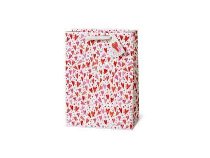 BSB - darčeková taška Srdiečka A4