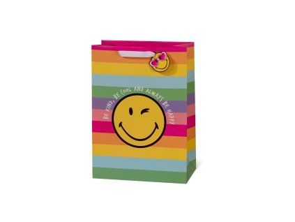 BSB - darčeková taška Be kind,  Smajlík A4