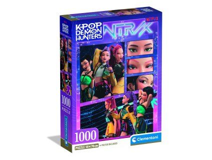 Puzzle 1000 ks KPOP Demon Hunters -2- Compact