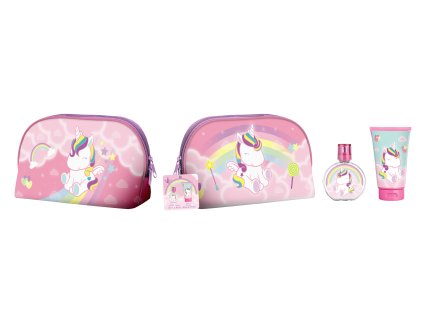 Eau My Unicorn set kozmetická taška + EDT 50 ml + sprchový gél 100 ml  6ks/1ktn
