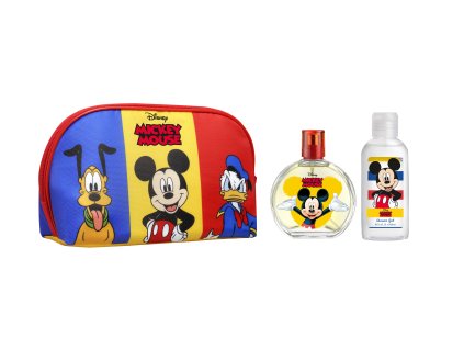 Mickey darčekový set kozmetická taška + EDT 50 ml + sprchový gél 100 ml  6ks/1ktn